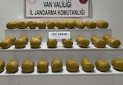 Van'da 51 kilo 73 gram uyuşturucu ele geçirildi