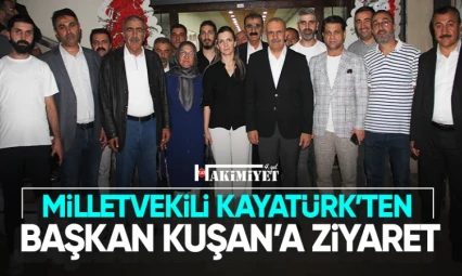 Milletvekili Kayatürk'ten, Başkan Kuşan'a hayırlı olsun ziyareti