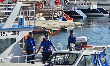 Deniz Polisi'nden tekne denetimi
