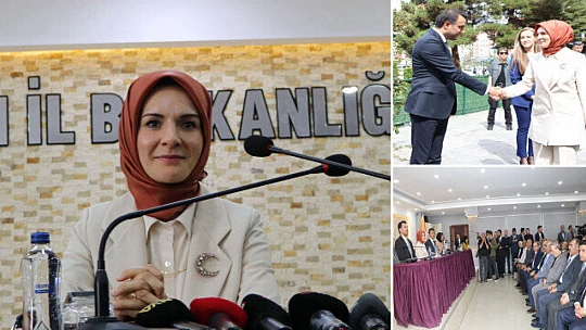Aile ve Sosyal Hizmetler Bakanı Göktaş, Van'da konuştu