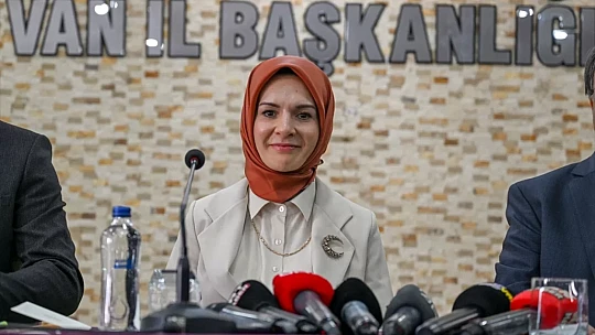 Aile ve Sosyal Hizmetler Bakanı Göktaş, Van'da konuştu