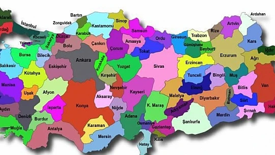Türkiye Haritasını Hiç Böyle Görmediniz! Yapay Zekâdan Van İçin İlginç İsim!