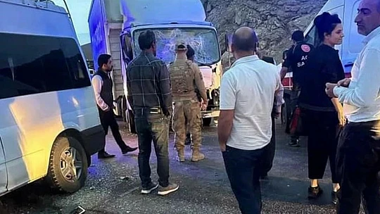 Van'da feci kaza: 1 Ölü, 11 Yaralı