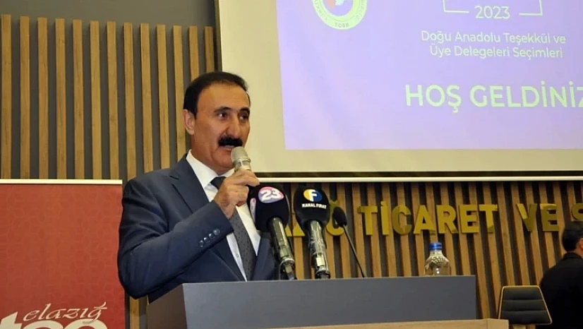 Başkan Süer, TOBB Doğu Anadolu Bölgesi Delegesi seçildi