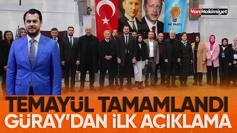 İl Başkanı Emre Güray'dan temayül sonrası ilk açıklama